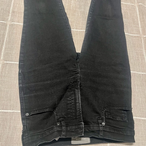 Everlane - the high rise skinny jean, black, women’s size 29 - Picture 8 of 14